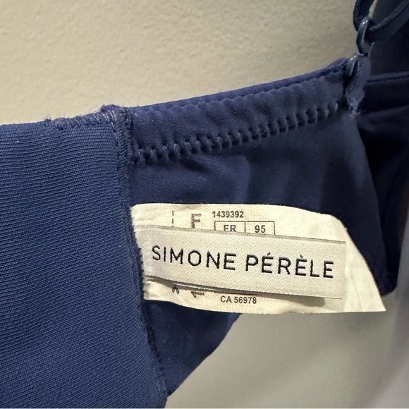 Simone Perele bra Inspiration 3 way straps multi position 12W361 navy blue 36F - Picture 4 of 6